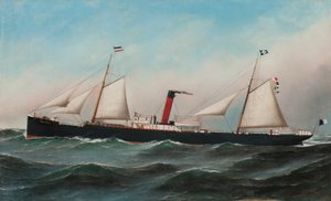 S.S. Oevenum til sjøs, 1891